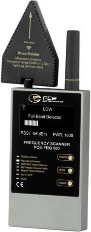 PCE Instruments PCE-FRQ 500 Magnetfeldtester in Grau - Bild 1