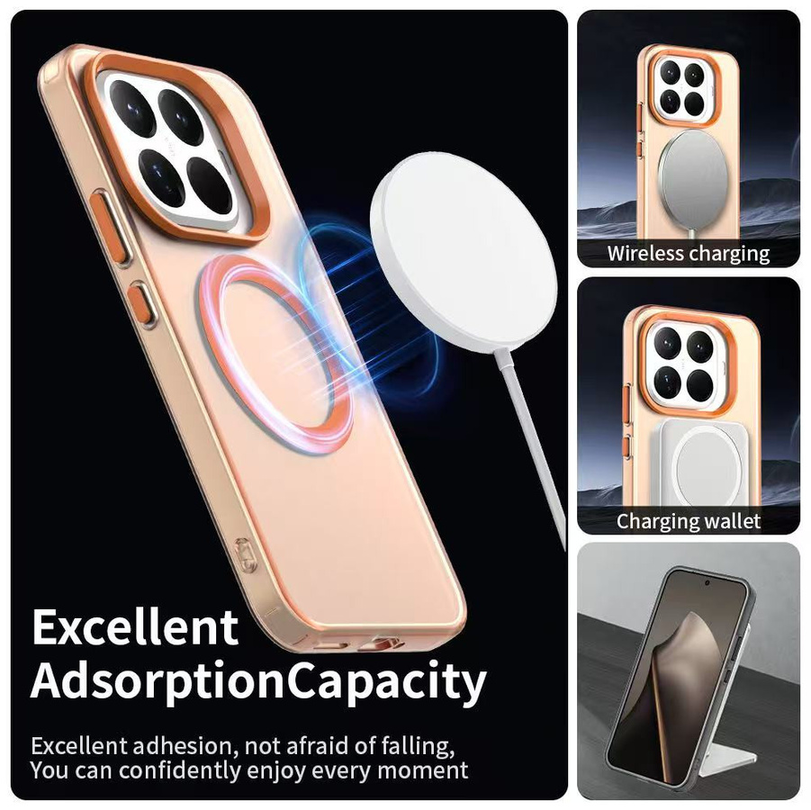 Xiaomi Transparente Magnetische Hülle für Redmi 14T Pro und 15T Pro mit MagSafe Unterstützung und mattem Finish - Bild 3