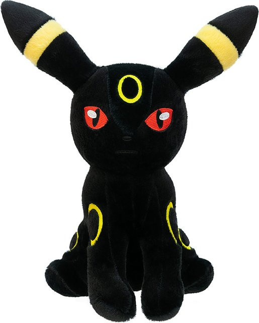 Aoger Pokémon Umbreon Plüschtier, 40-95 cm, Schwarz - Bild 1