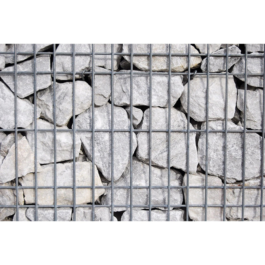 Scherf Fertig-Gabione Marmorbruch Wolken-Weiß B/T/H: 200 x 50 x 50 cm - Bild 2