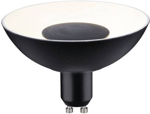 Paulmann LED-Leuchtmittel GU10 Warmweiß, 4,9 W, Durchmesser: 100 mm, Höhe: 66 mm, Schwarz - Bild 1