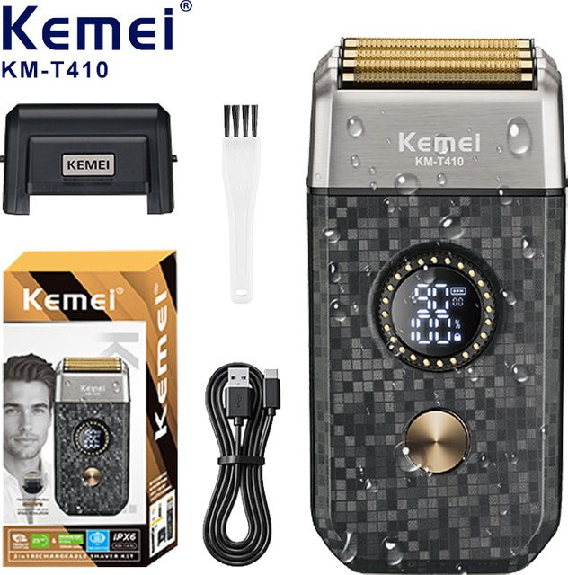 Kemei Bartrasierer KM-T40, kabellos, Herren - Bild 1