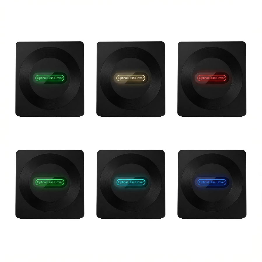 MayAug Externes USB-C CD DVD RW Optisches Laufwerk in Schwarz für Laptop und Notebook - Bild 5