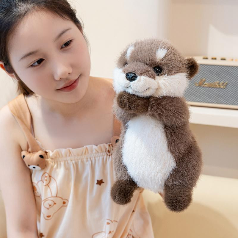 Bai Fen Bai Toys Otter Stofftier Kissen Plüschtier 25cm - Bild 2