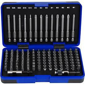 Projahn Bit-Box XL Schraubendreher-Bit Set, 113-teilig, Antrieb 6,3 / 1/4 Zoll, DIN 3126 / DIN ISO 1173, in Kunststoff-Box - Bild 1