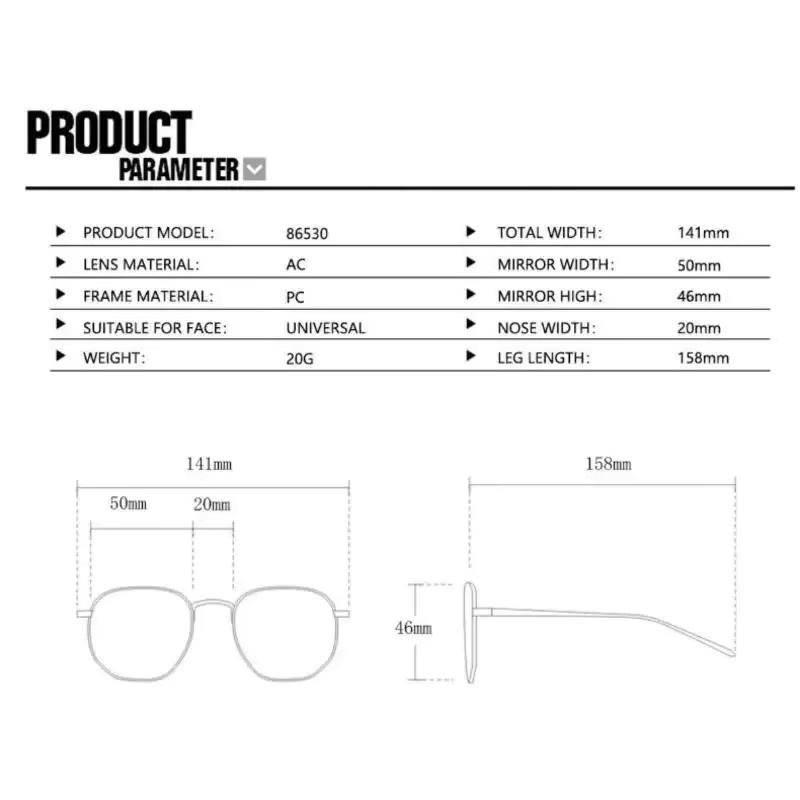 MOYOKA Korrektionsbrille Vollrand, Damen, blaues Licht blockierend, Kunststoff - Bild 3