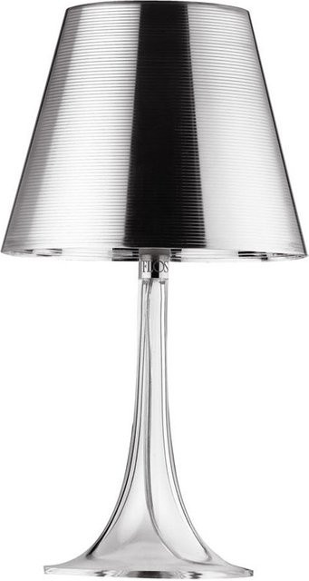 Flos Miss K Tischleuchte in Silber aus Polycarbonat mit E27 Fassung - Bild 1