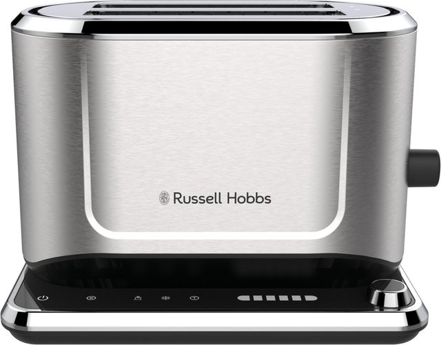 Russell Hobbs Kompakt-Toaster in Edelstahl und Schwarz - Bild 1