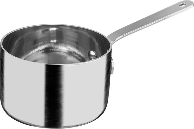 VEGA Mini Stielkasserolle aus Edelstahl, Silber, Durchmesser: 7 cm, Höhe: 4,5 cm, 150 ml - Bild 1