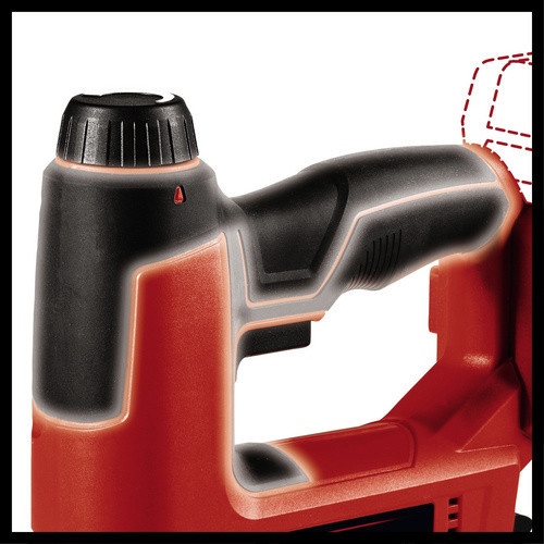 Einhell Akku-Nagler TE-CN 18 Li Solo Power X-Change in Rot/Schwarz - Bild 4