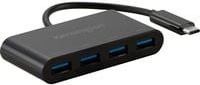 Kensington CH1200 USB-C Multiport Hub mit 4 Ports für USB-C und USB-A in Schwarz - Bild 2