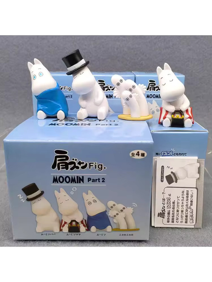 Re-Ment Moomins Nilpferd Actionfigur als Sammlerstück und Desktop-Ornament - Bild 2