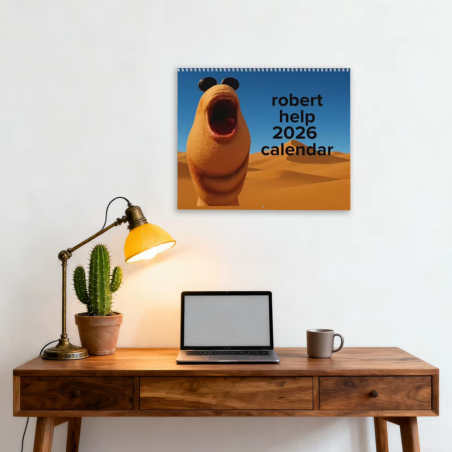 Marcus The Worm 2026 Wandkalender in Multicolour mit Metalltülle - Bild 3