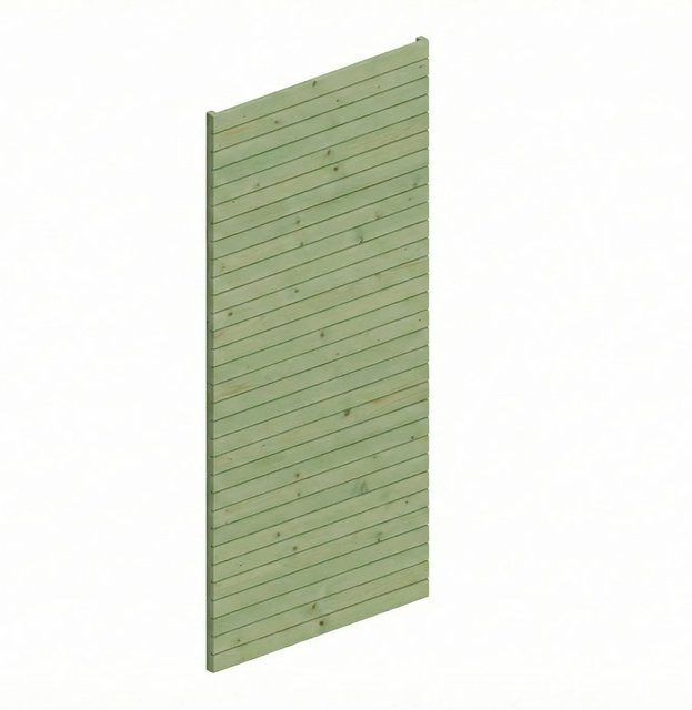 SKANHOLZ Carport-Seitenwand aus Fichte in Grün, B: 330 cm, H: 141 cm - Bild 1