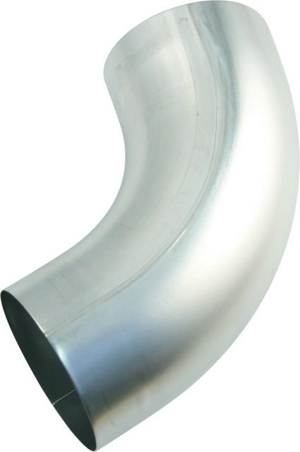 Marley Zink-Dachrinnen-Bogen 72 Grad DN 80 in Silber - Bild 1