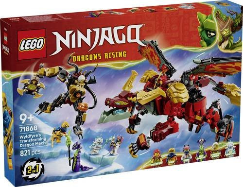 LEGO Ninjago Aufstieg der Drachen Wyldfyres Drachenmech Bauspielzeug ab 9 Jahren - Bild 1