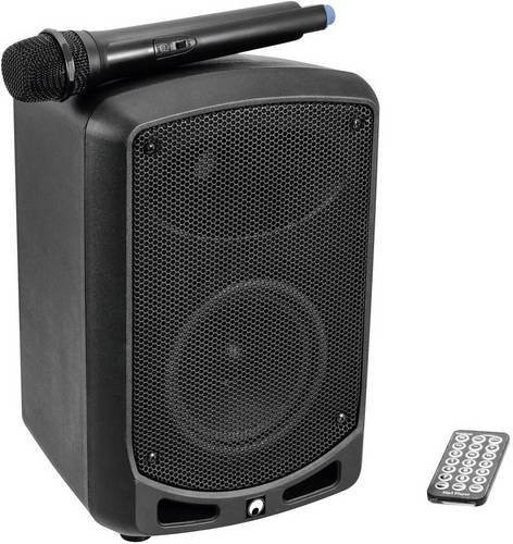 Omnitronic WAMS-65BT Mobiler PA Lautsprecher mit Bluetooth und Akku in Schwarz - Bild 2