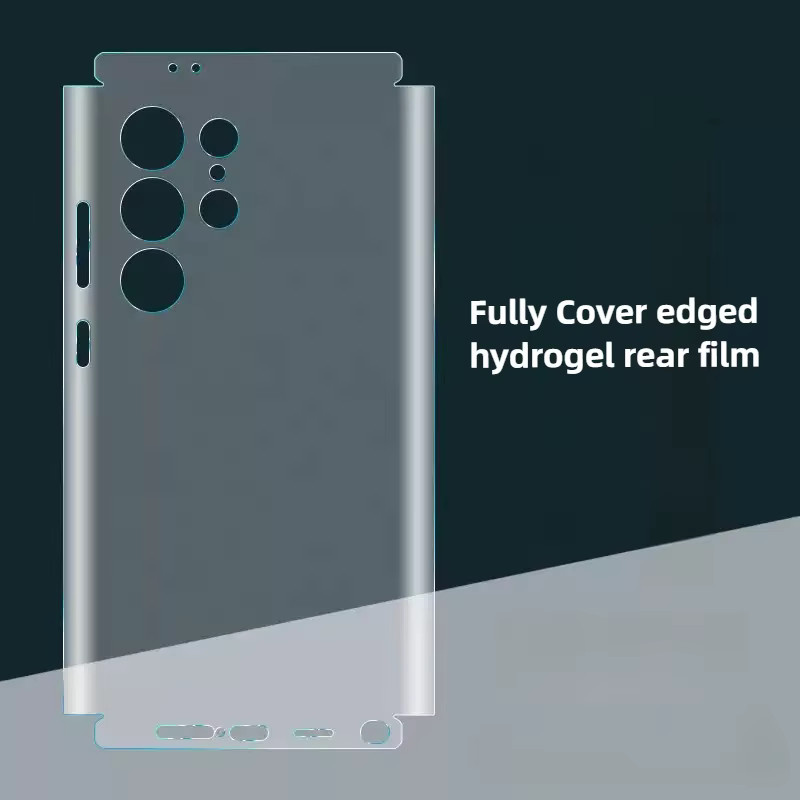 2 Stück Hydrogel Rückseiten-Schutzfolien für Samsung Galaxy S26 Ultra Plus S26U S26+ in Transparent HD Klar - Bild 4