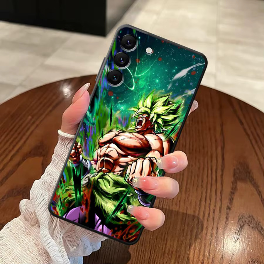 Schwarze weiche Handyhülle im Dragon Ball Design für Samsung Galaxy A-Serie (A22 bis A73) - Bild 4