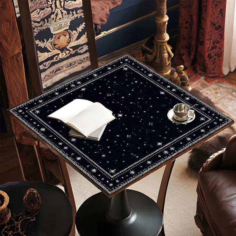 VIKAMA Retro Tarot-Kartentuch mit Kunstdesign für Wahrsagerei und Heimdekoration - Bild 2