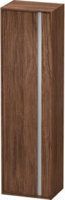 Duravit Hochschrank Ketho in Nussbaum dunkel, B: 50 cm, T: 36 cm, H: 180 cm, Tür links - Bild 1