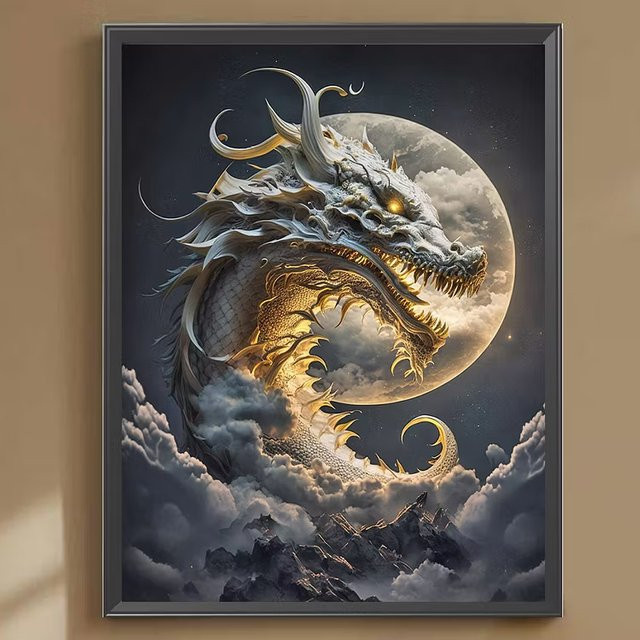 KAYOU Fantasy-Drachen Puzzle, 1.000 Teile - Bild 1