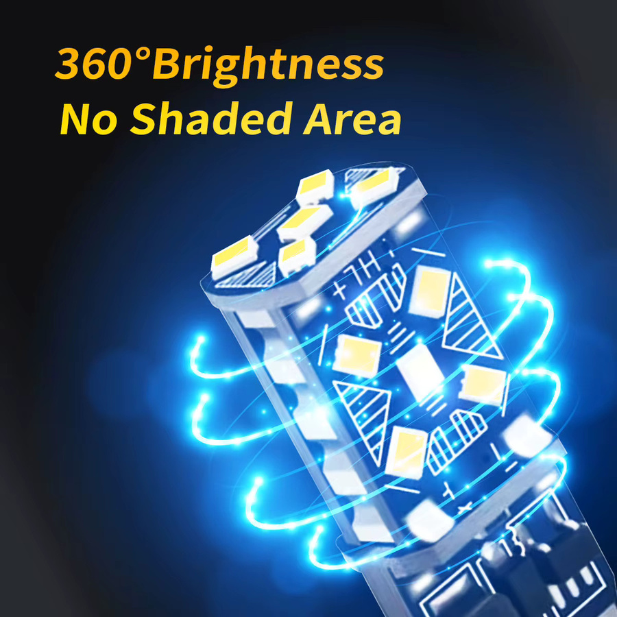 10er Set T10 W5W 2016 15SMD LED Auto Lampen für Blinker, Nebelscheinwerfer, Rücklicht und Bremslicht, 12V Plug and Play - Bild 4