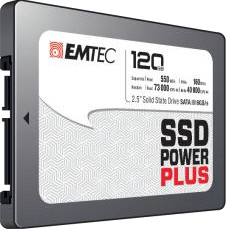 EMTEC SSD Power Plus Interne SSD 120GB SATA 6Gb/s 2.5 Zoll Schwarz - Bild 1