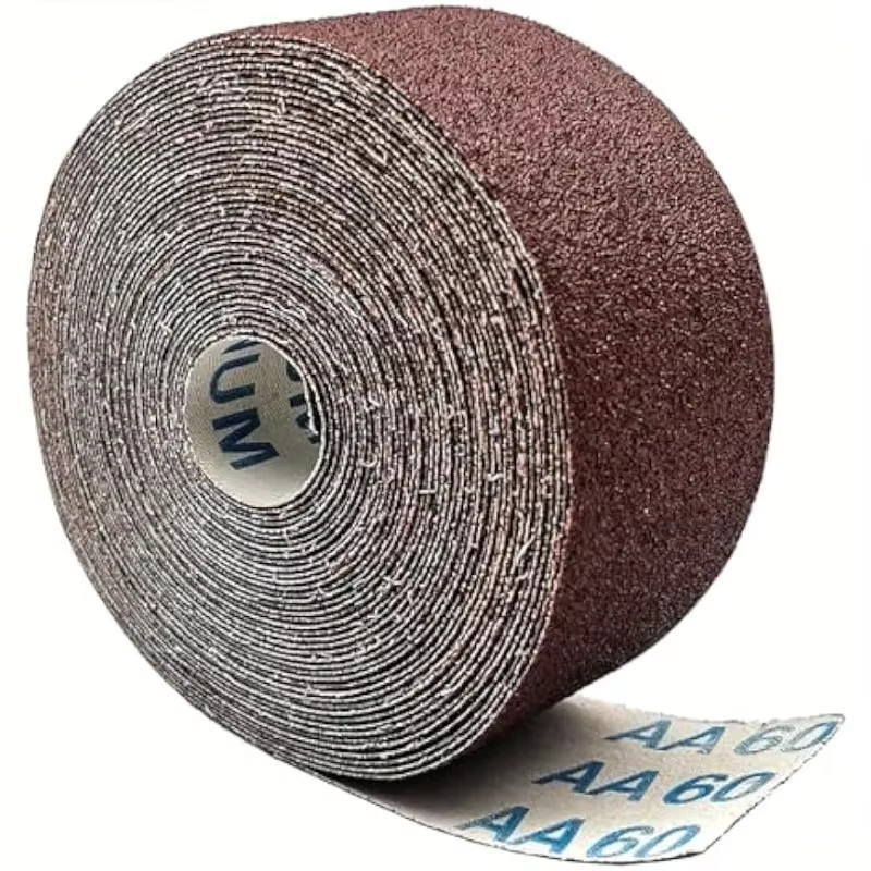 Schleifpapierrolle für Holz und Metall mit Körnung 60–600, braun, Breite: 5,1 Fuß, Länge: 32,8 Fuß - Bild 2