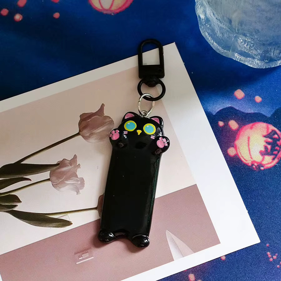 Noter Anhänger Acryl, Bunt, Katze - Bild 3