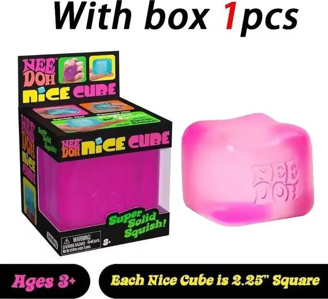 Schylling Nice Cube, Sensorikspielzeug, Anti-Stress-Blöcke, Stressabbau-Puzzle - Bild 1