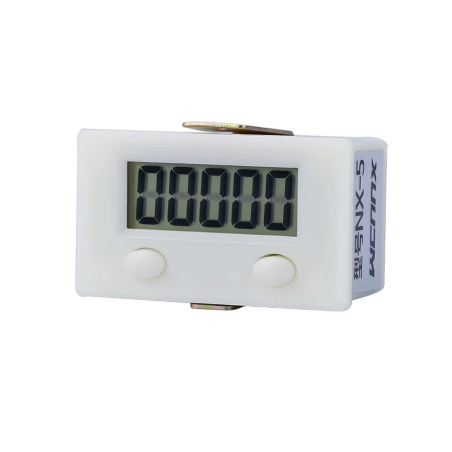 Aideepen Elektronischer Digitaler 5-Display-Zähler mit Magnetsensor und Induktionsfunktion in Weiß - Bild 3