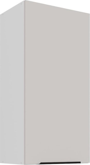 Küchen Hängeschrank COMO in Kaschmir, Wandmontage mit Einlegeböden, Breite: 45 cm, Höhe: 90 cm - Bild 1