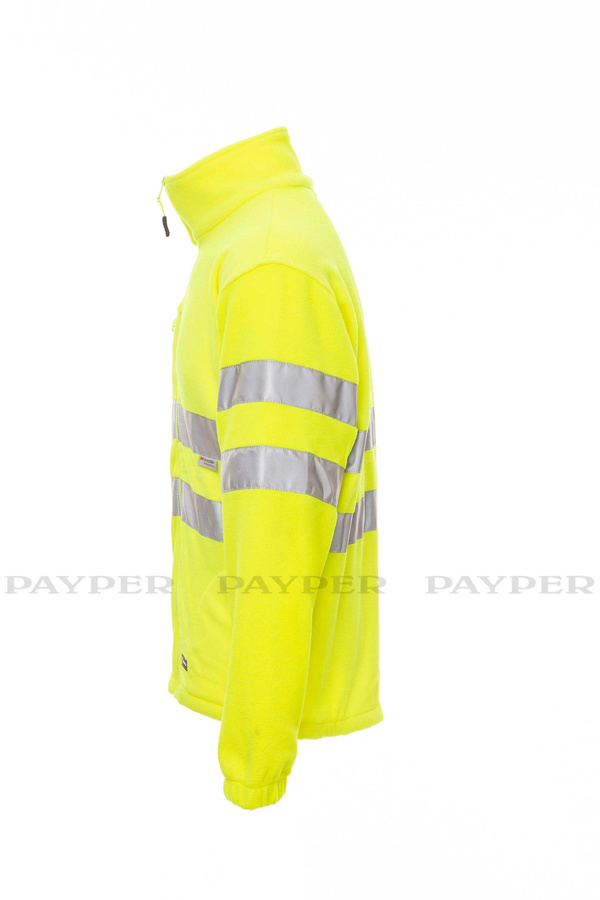 Warnschutz-Fleecejacke Payper Wear in Gelb nach EN ISO 20471 und EN 343 - Bild 1