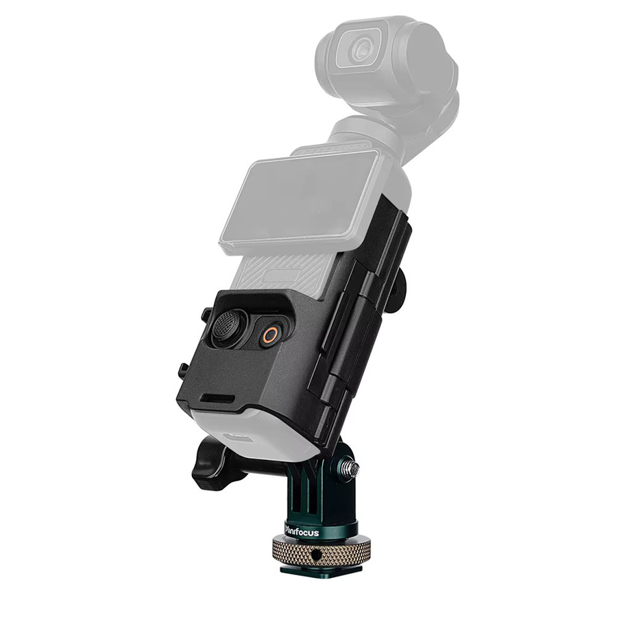 DJI Osmo Pocket 3 Hot Shoe Adapter in Schwarz für Mikrofon und Video-Licht-Halterung - Bild 4