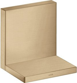 Hansgrohe Axor Starck Ablage aus Messing in Brushed Bronze, B/T: 12 x 12 cm - Bild 1