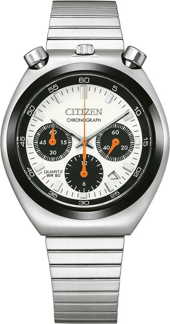 Citizen Chronograph, Quarz, Edelstahl, 38 mm, Unisex - Bild 1