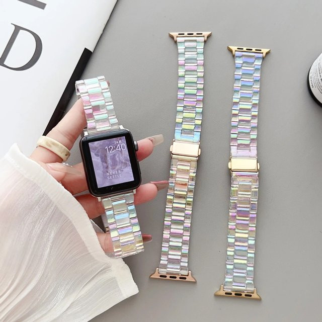 JBAILI Uhrenarmband Kunststoff, Transparent, Unisex - Bild 1