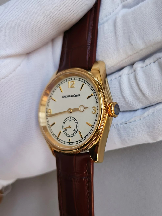 Seagull Armbanduhr, Automatik, Edelstahl, Gold, Herren - Bild 2