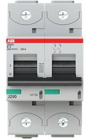ABB S802S-B13 Leitungsschutzschalter 13A 400V Grau 2CCS862001R0135 - Bild 1