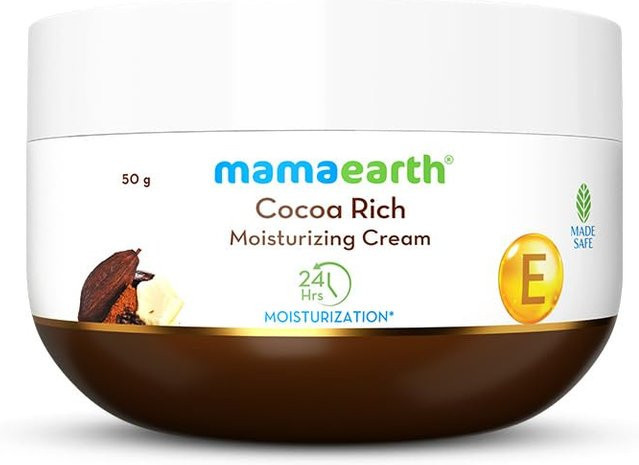 Mamaearth Kakao Creme für Gesicht, Hände und Körper, 50g, Unisex - Bild 1