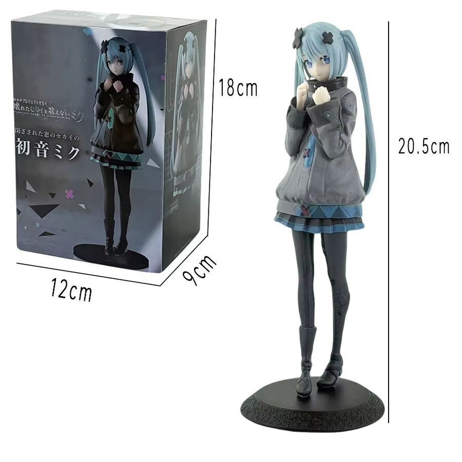 Bandai Hatsune Miku, Sammlerpuppe, PVC-Modell, Einzelfigur - Bild 4