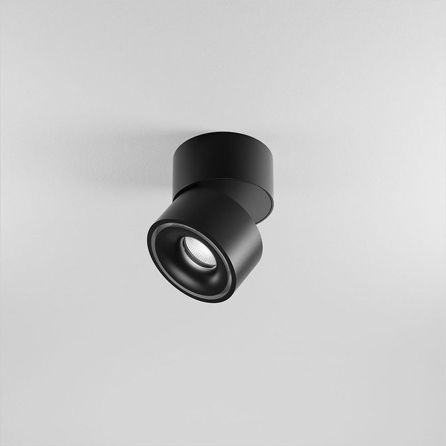 DLS Lighting Clippo LED-Wand- und Deckenstrahler in Schwarz mit warmweißem Licht (3000K) und Casambi-Steuerung - Bild 1