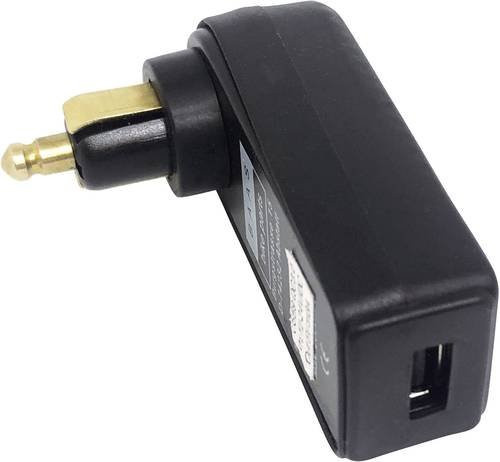 BAAS USB-Powerlader 3A QC mit Spritzschutz in Schwarz - Bild 1
