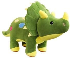 Yiran Health & Beauty Triceratops Stegosaurus Plüschtier Dinosaurier, Plüsch, ab 14 Jahren - Bild 1