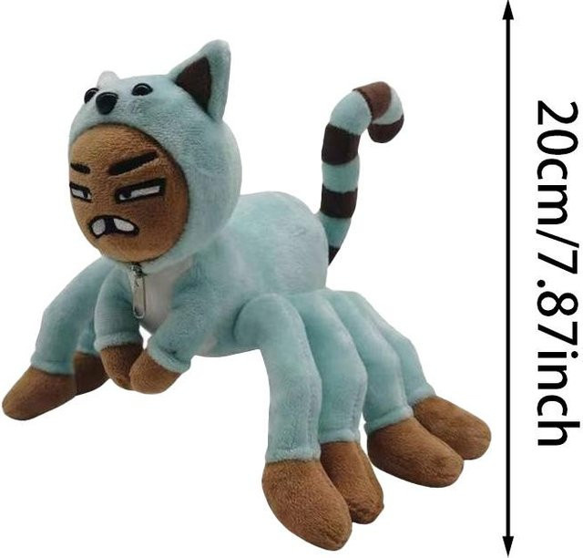 Yiran toy Gangster Piranha Hai Spinne Plüschtier, ab 0 Jahren - Bild 1