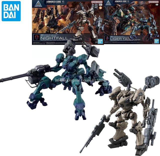 Bandai 30MM Panzerd Core VI Nightfall Steel Haze BD-011 Melander Liger Tail CC-2000 Orbiter, Anime Figur Montage Modell, ab 8 Jahren - Bild 1