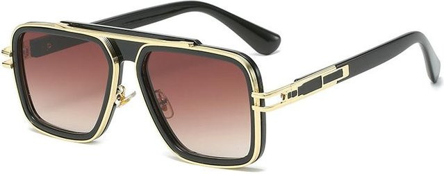 Dita Sonnenbrille, Vollrand, quadratisch, Metall, Unisex, grau - Bild 1