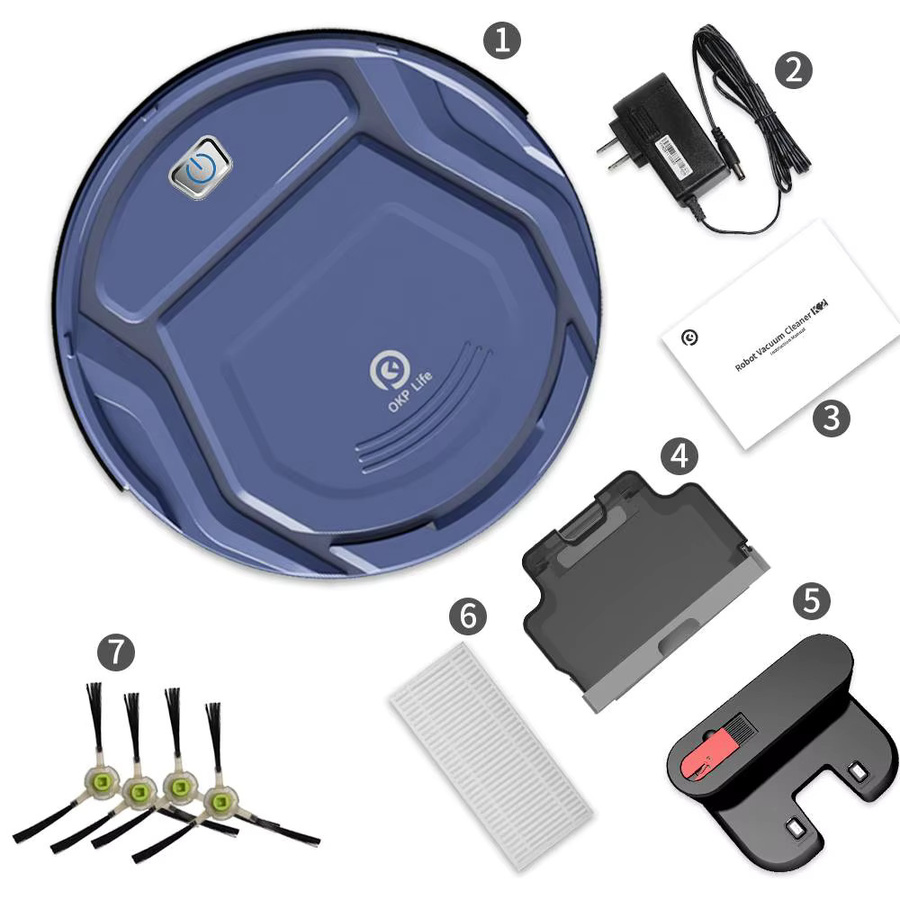 Lefant M210 Pro+ Roboter-Staubsauger mit 4000 Pa Saugkraft, App- und Wi-Fi-Steuerung sowie Smart-Home-Integration von OKP - Bild 6