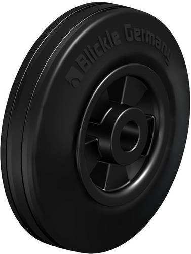 Blickle Schwerlast-Rad VPP 125/15R in Schwarz mit 125 mm Durchmesser und 100 kg Tragfähigkeit - Bild 1